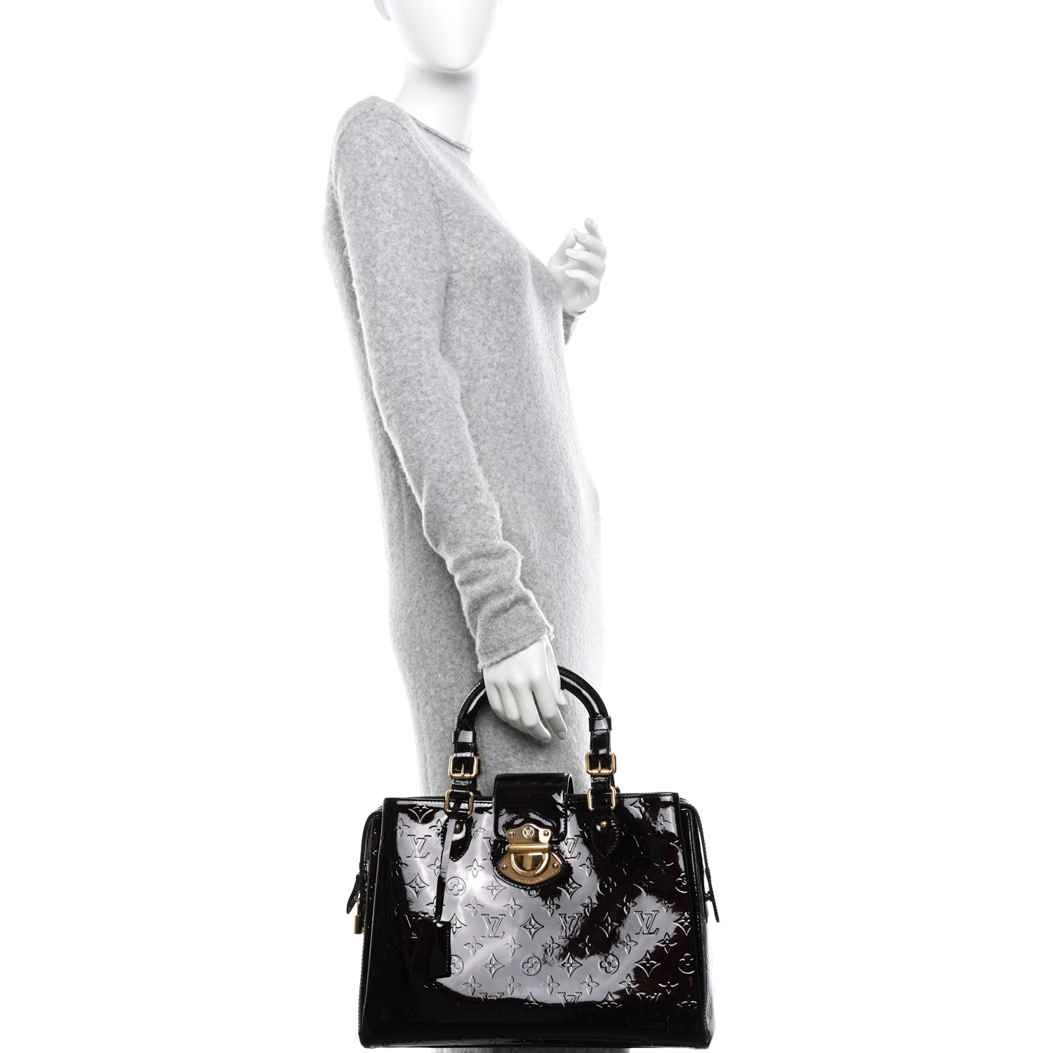 Louis Vuitton Vernis Melrose Avenue Amarante 2 of 10