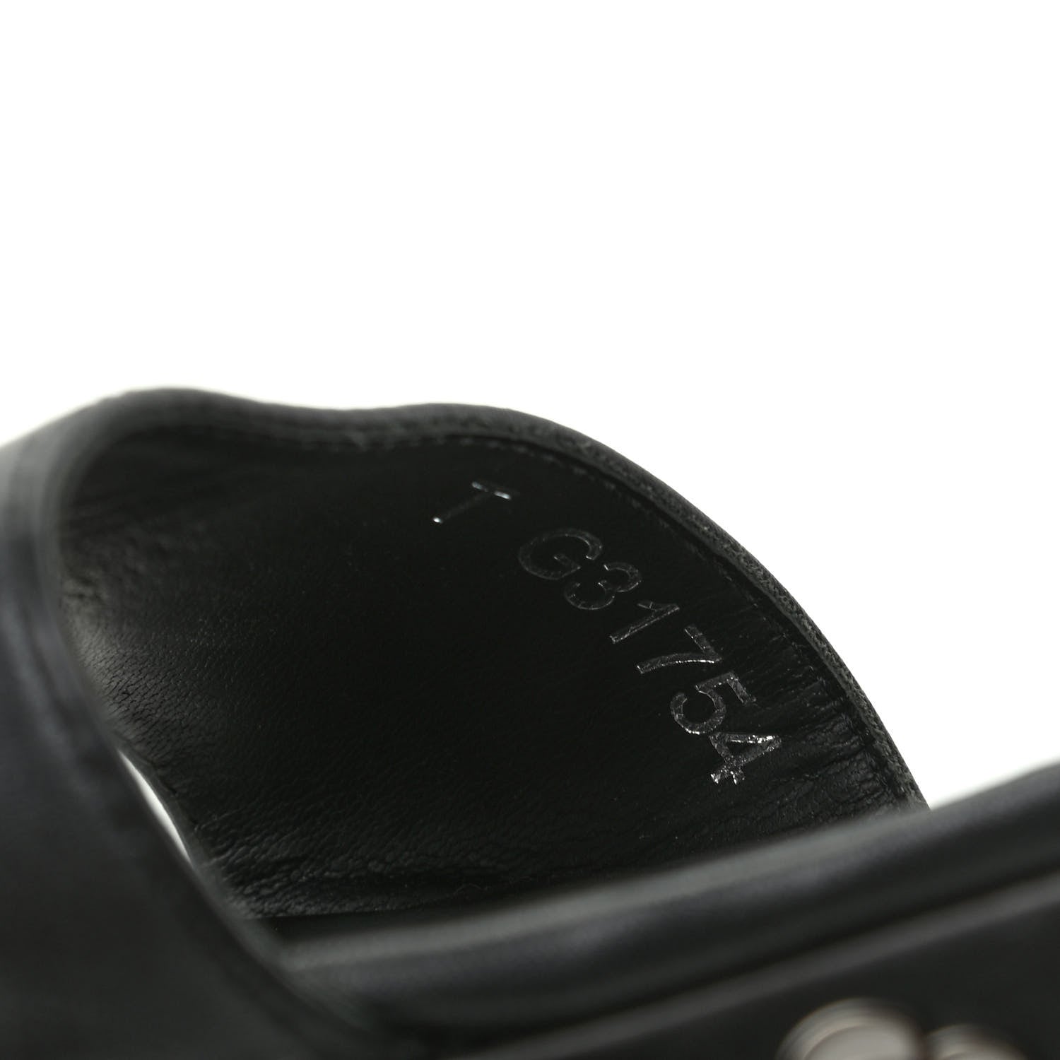 Chanel Calfskin Camellia Platform Sandals 39 Black 10 of 10