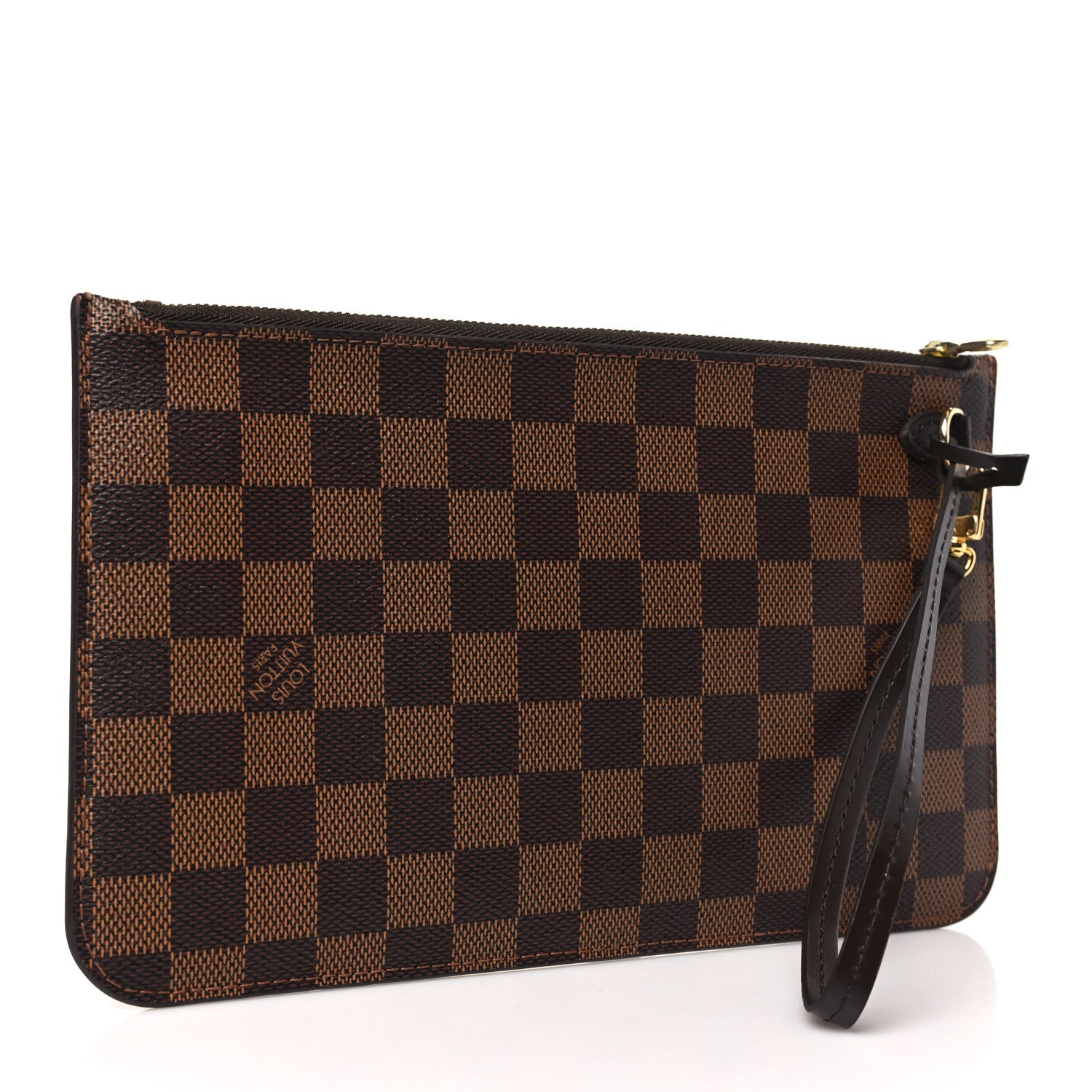 Louis Vuitton Damier Ebene Neverfull MM GM Pochette 3 of 7