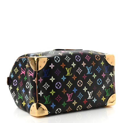 Louis Vuitton Monogram Multicolor Speedy 30 Black 4 of 9