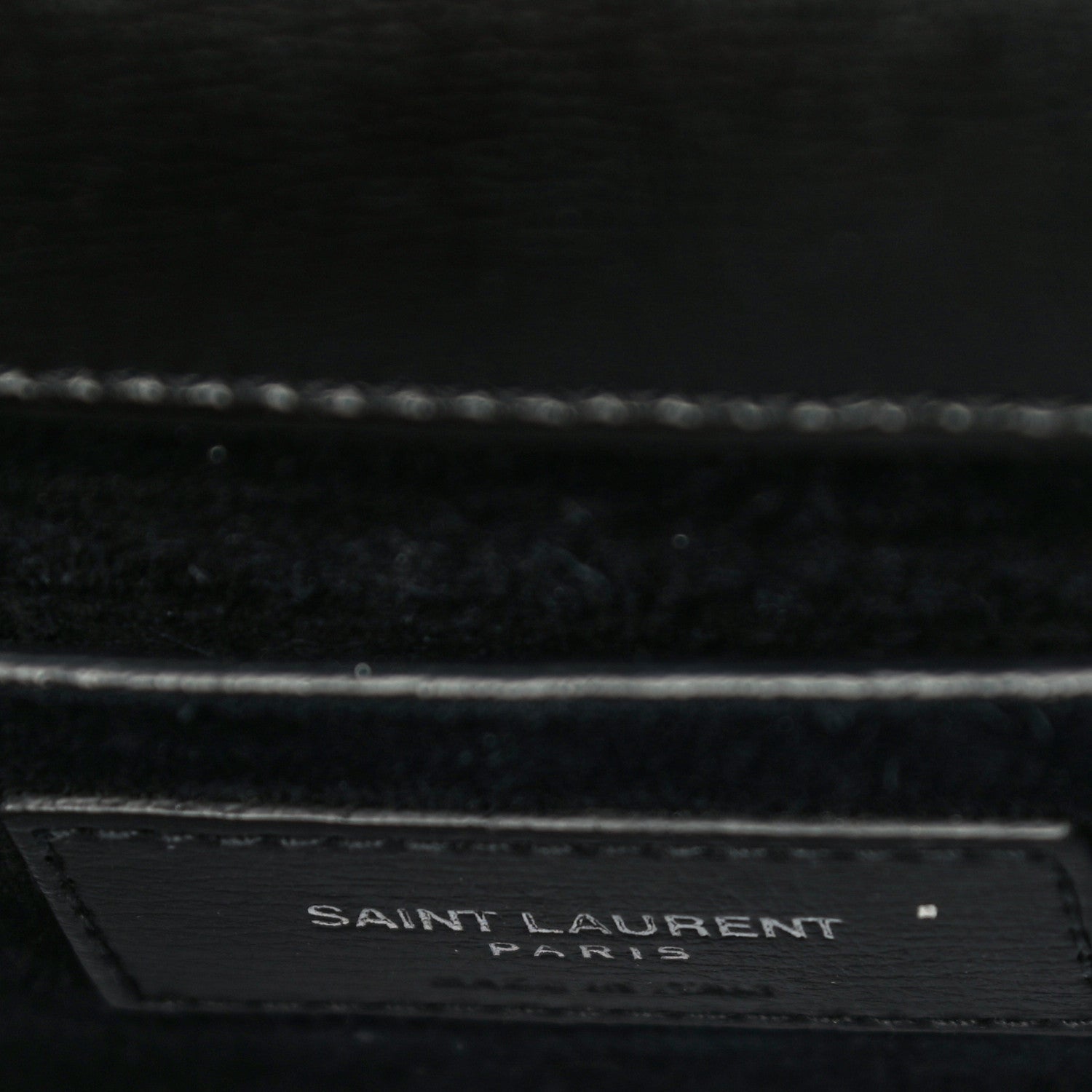 Saint Laurent Calfskin Medium Monogram Sunset Black 6 of 14