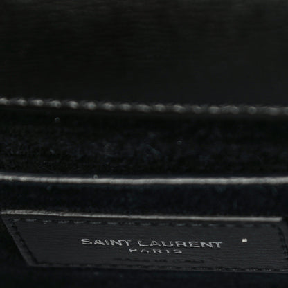 Saint Laurent Calfskin Medium Monogram Sunset Black 6 of 14