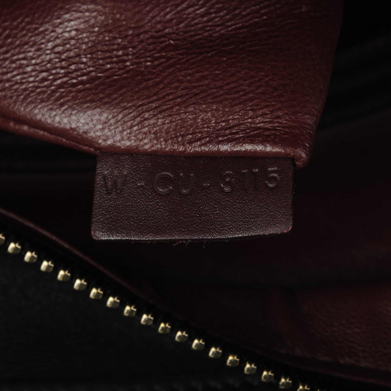 Celine Smooth Calfskin Micro Tri-Color Luggage Burgundy 7 of 8