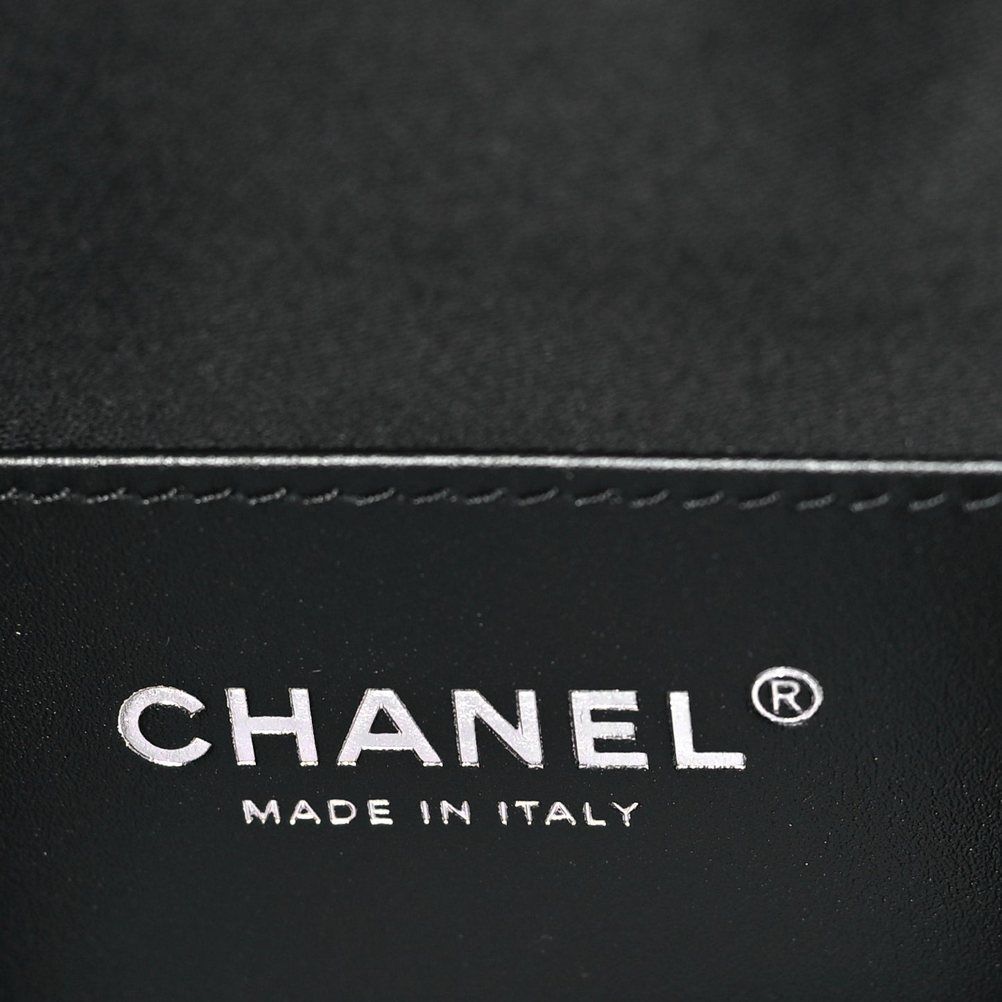 Shiny Crumpled Calfskin Quilted Small Chanel 25 Handbag Black