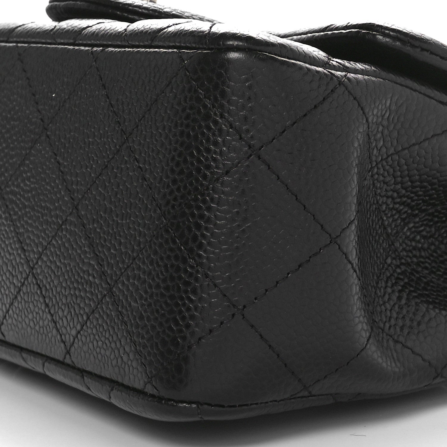 Chanel Caviar Quilted Mini Square Flap Black 10 of 11