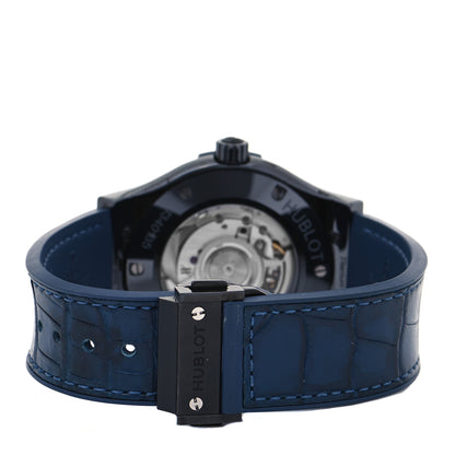 Hublot Ceramic Alligator 42mm Classic Fusion Automatic Watch Blue 542.CM.7170.LR 3 of 5