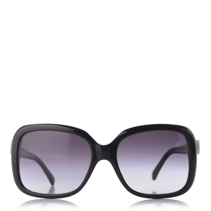 Chanel CC Bow Sunglasses 5171 Black White 2 of 10