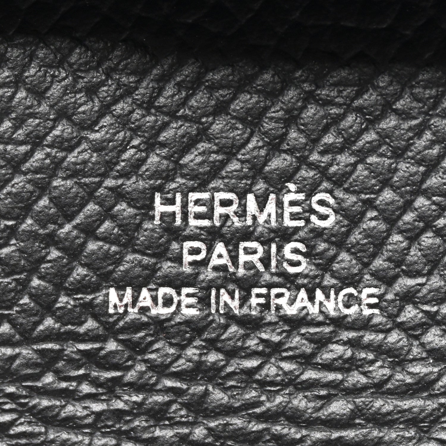 Hermes Epsom Bastia Coin Purse Black 6 of 8