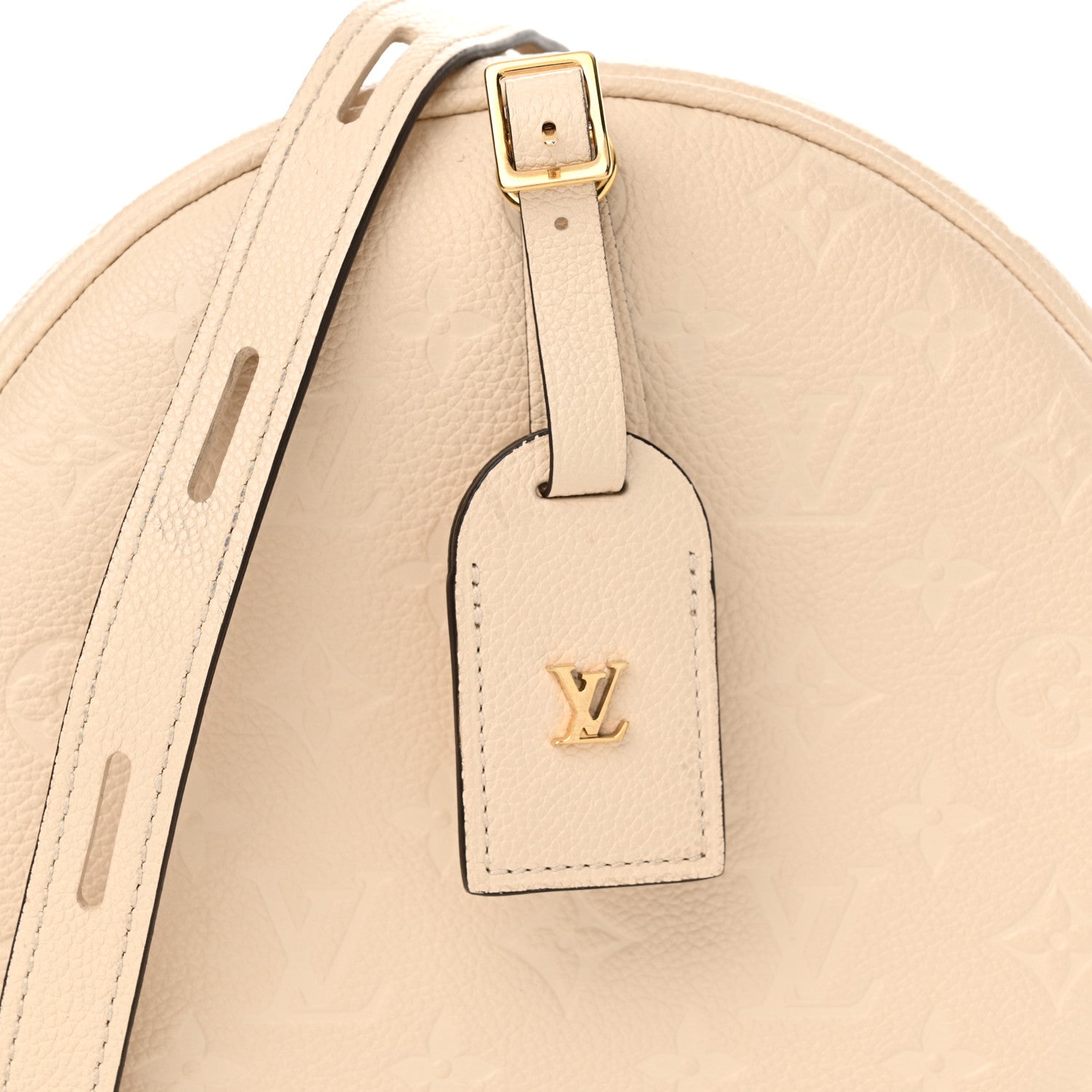 Louis Vuitton Empreinte Boite Chapeau Souple MM Creme 9 of 13