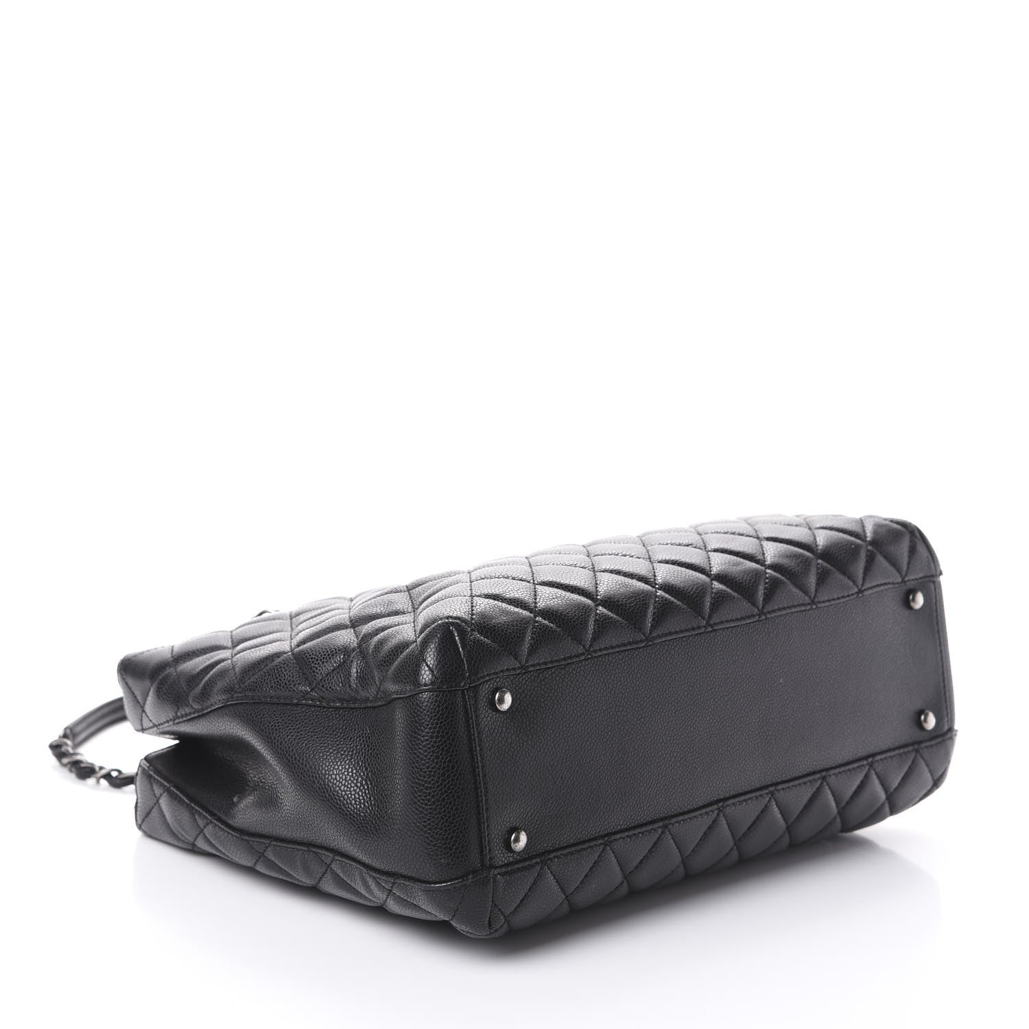 Chanel Caviar Quilted City Shopping Tote Black 4 of 11