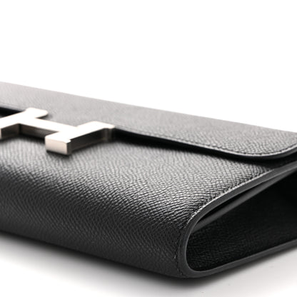 Hermes Epsom Constance Wallet To Go Black 10 of 11