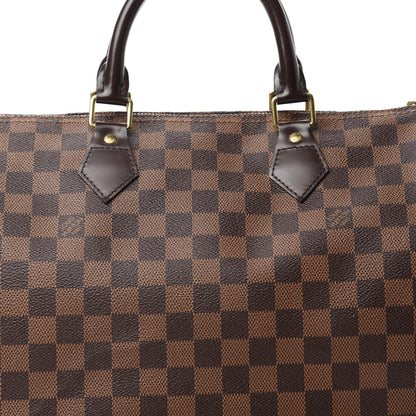 Louis Vuitton Damier Ebene Speedy 30 13 of 13