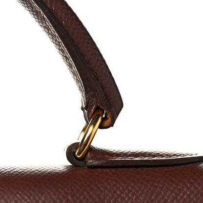 Hermes Courchevel Kelly Sellier 32 Noisette 43 of 48