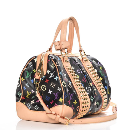 Louis Vuitton Monogram Multicolor Courtney GM Black 4 of 11