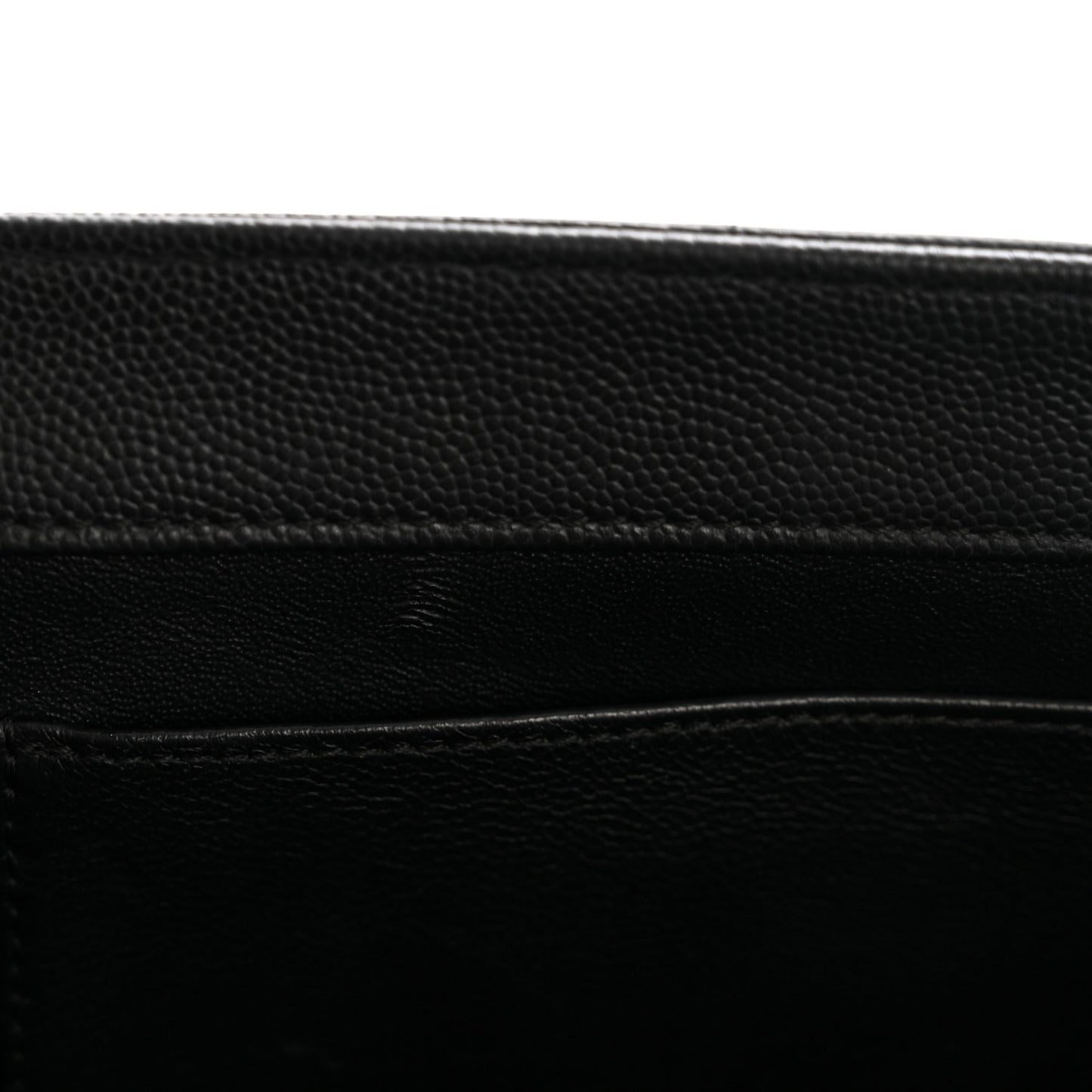 Caviar Quilted Large Business Affinity Flap Black