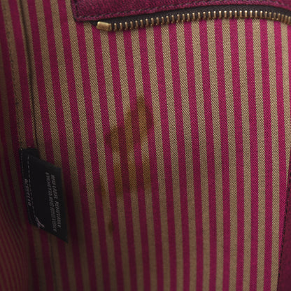 Fendi Zucca Spalmati Medium Roll Tote Tobacco Fuxia 5 of 10