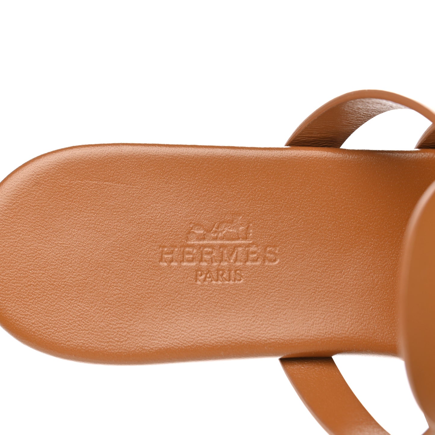 Calfskin Camelia Sandals 38 Naturel