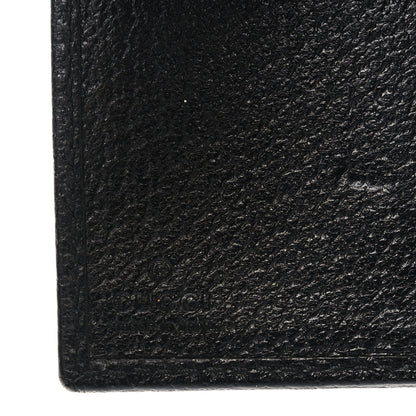 Gucci Monogram Web French Flap Wallet Black 6 of 6
