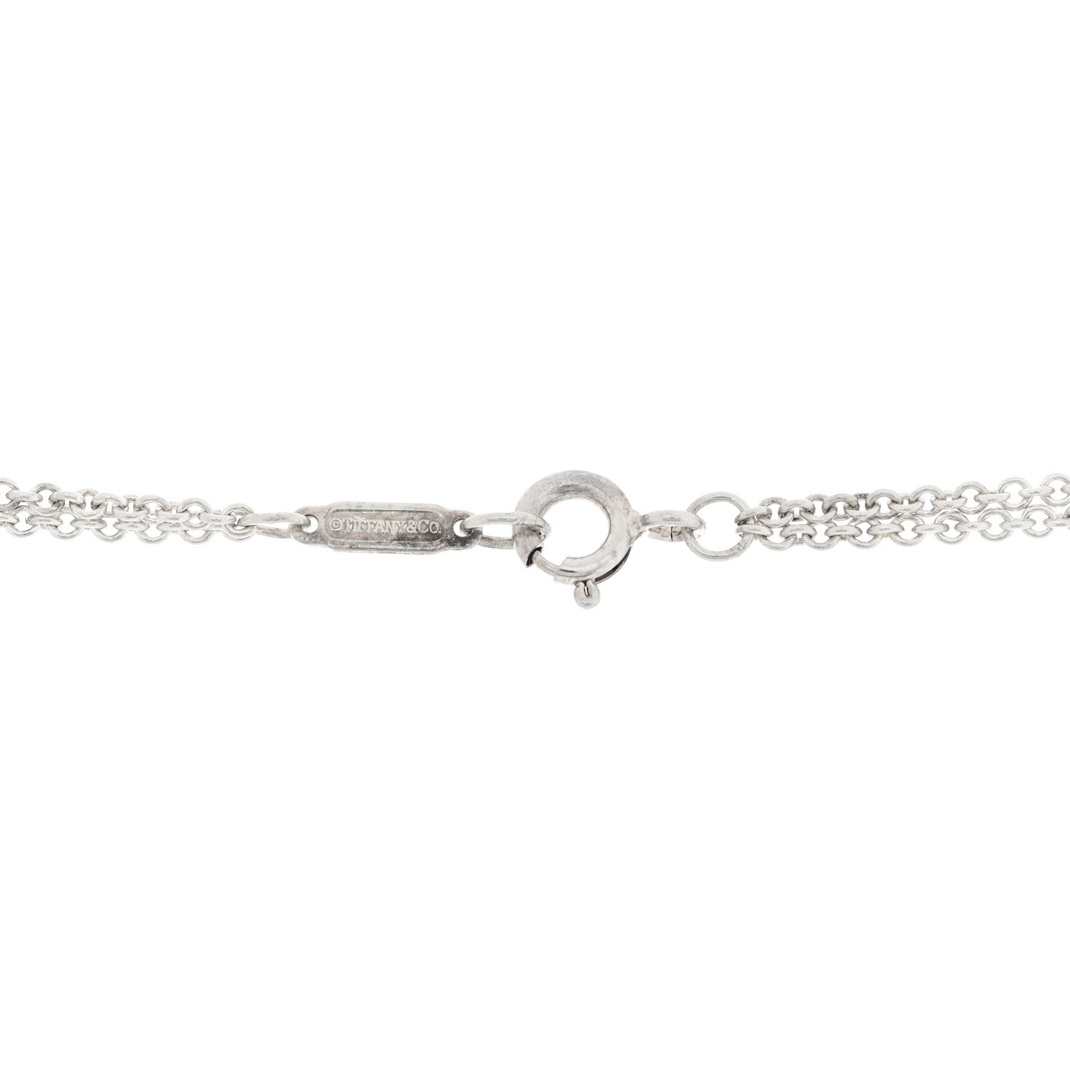 Tiffany Sterling Silver Infinity Pendant Necklace 4 of 5