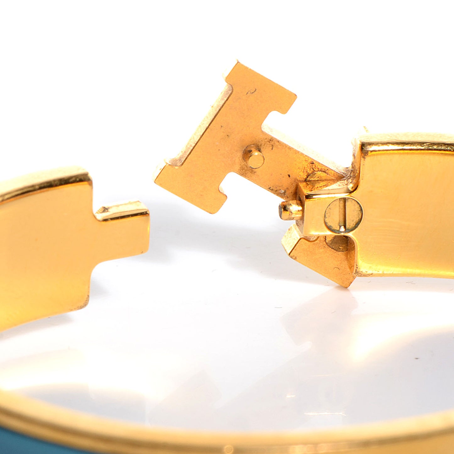 Enamel Narrow Clic Clac H Bracelet PM