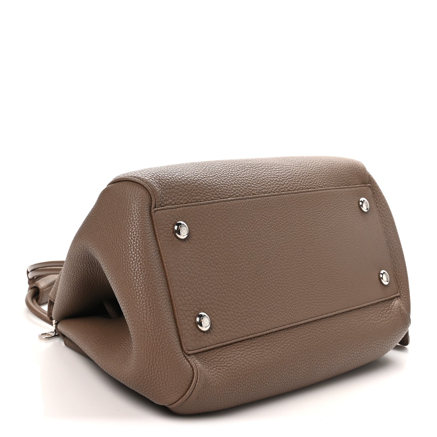 Loewe Supple Grained Calfskin Large Madrid Bag  Taupe 4 of 9