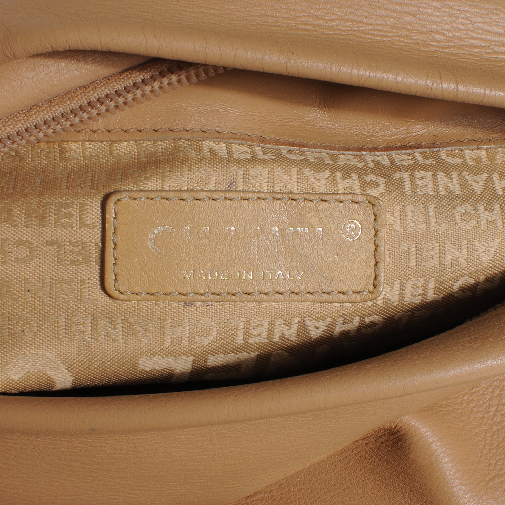 Chanel Calfskin CC Bucket Bag Beige 5 of 9