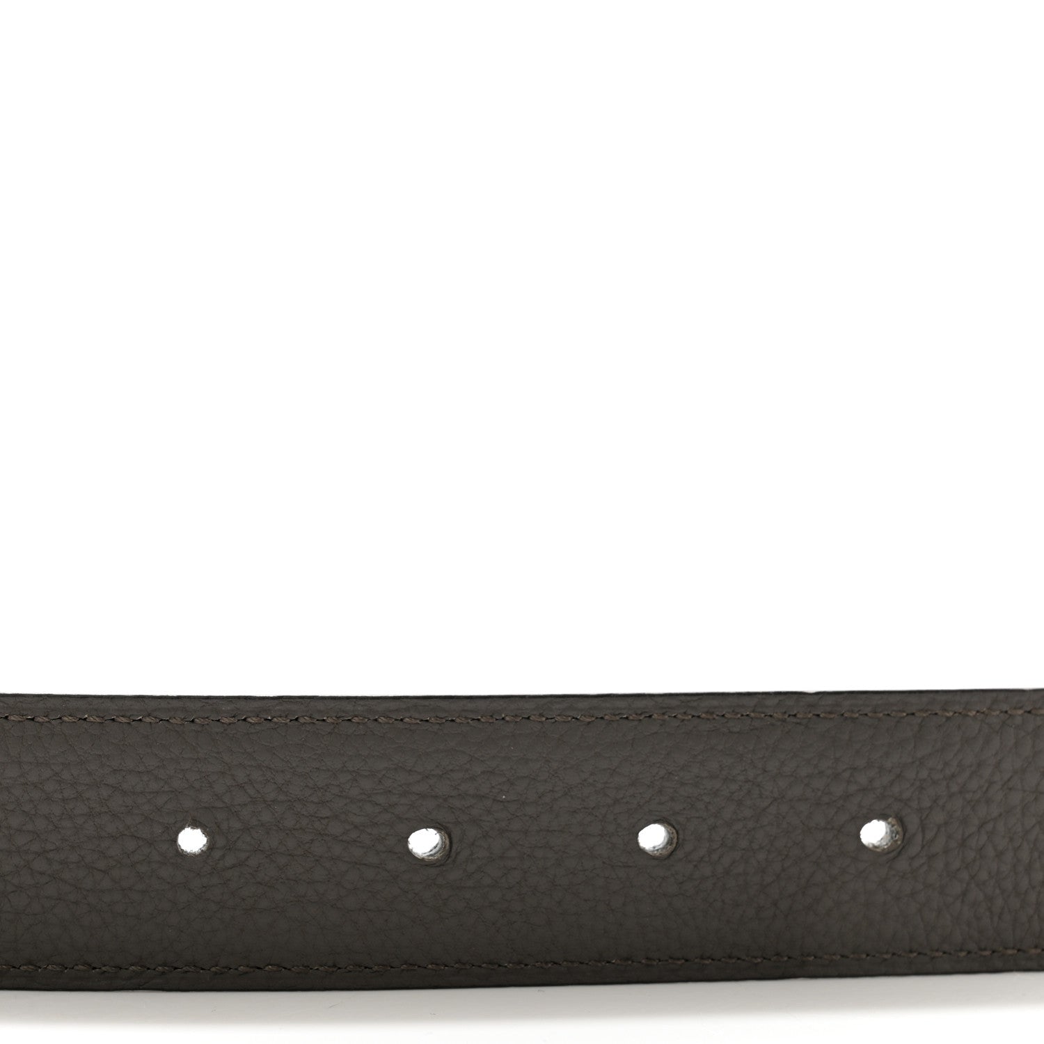 Hermes Box Togo 32mm H Belt 75 30 Black Etain 4 of 7