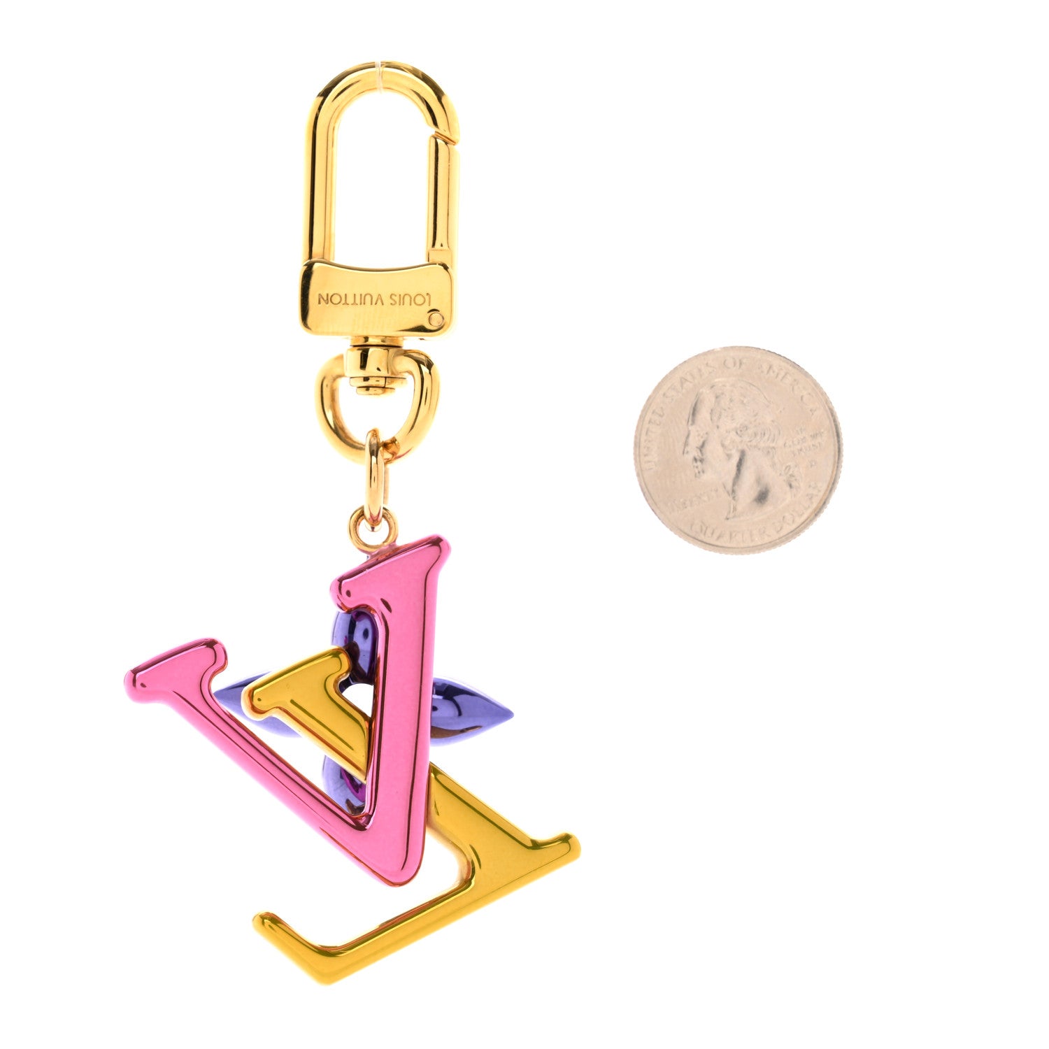 Louis Vuitton LV New Wave Bag Charm Key Holder Multicolor 2 of 4