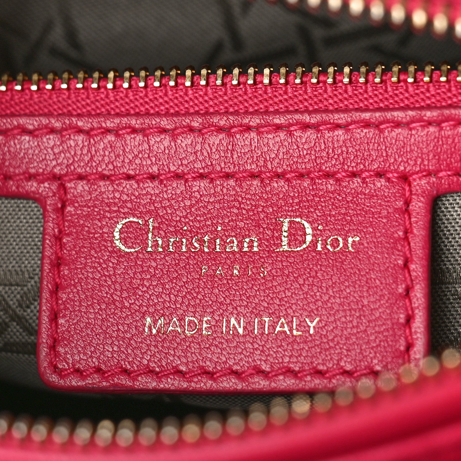 Christian Dior Lambskin Cannage Medium Lady Dior Pink 6 of 8