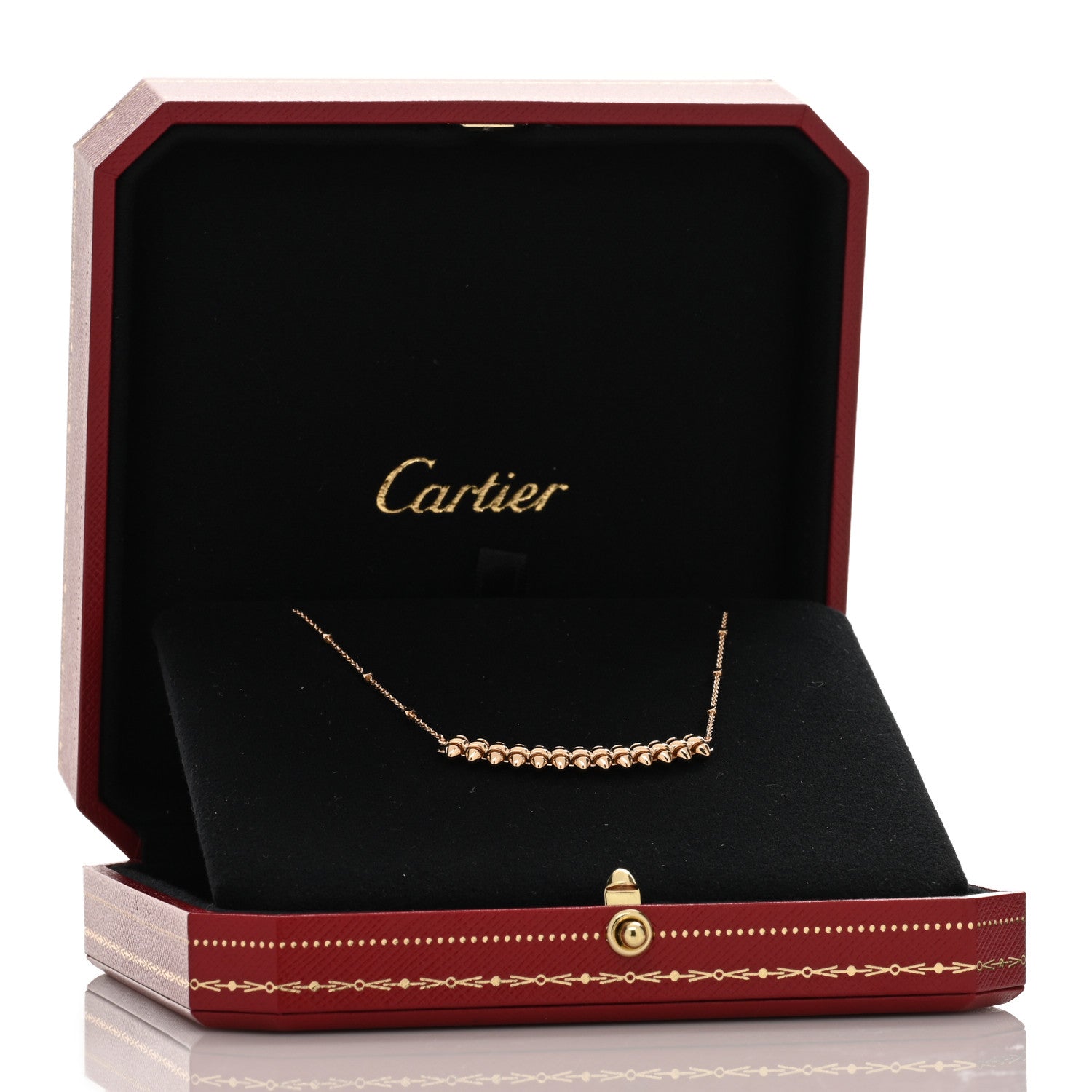 Cartier 18K Pink Gold Small Clash de Cartier Necklace 4 of 4