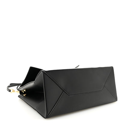 Balenciaga Natural Smooth Calfskin Medium Nano Top Handle Handbag Black 4 of 9