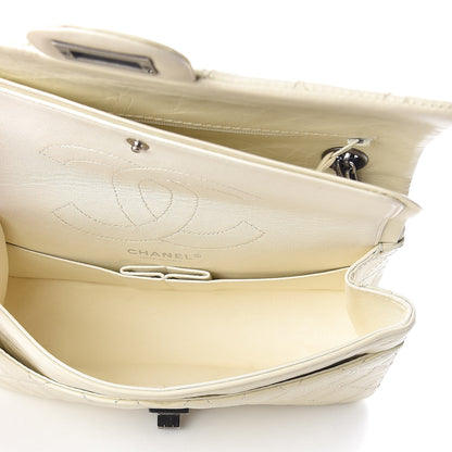 Chanel Aged Calfskin Quilted 2.55 Reissue 225 Flap White 5 of 12