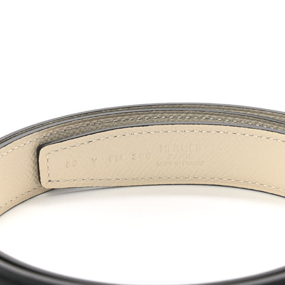 Hermes Swift Epsom 24mm Rivage Belt 85 Black Nata 3 of 5