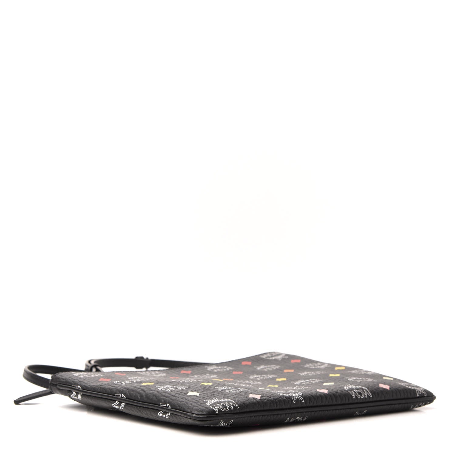 MCM Skyoptic Visetos Crossbody Pouch Spectrum Diamond Black 4 of 7