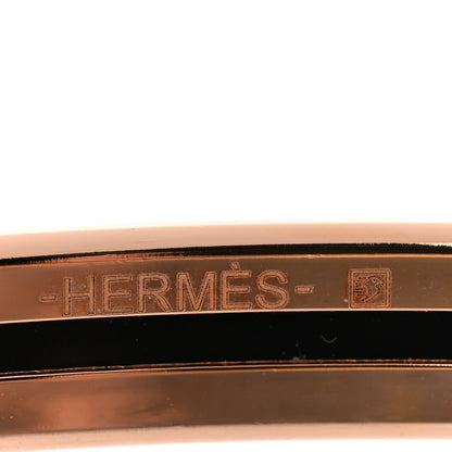 Hermes Enamel Uni Bangle 65 Lilas 4 of 6