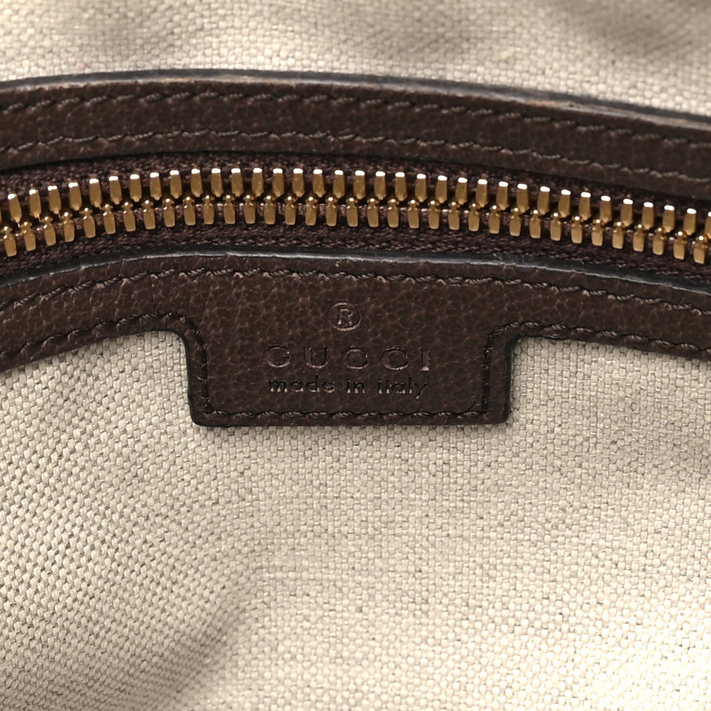 Monogram Jumbo GG Textured Dollar Calfskin Web Messenger Shoulder Bag Camel Ebony New Acero