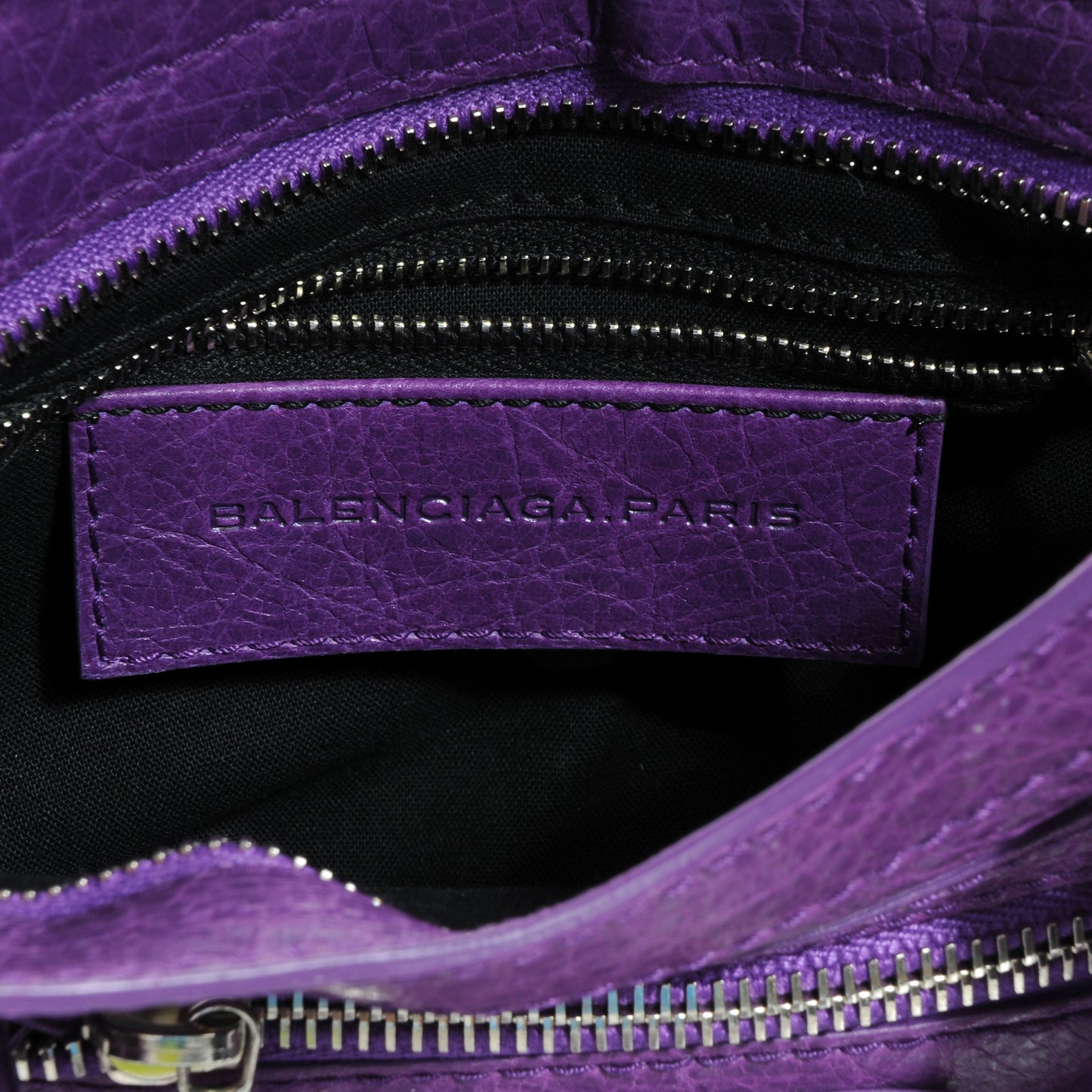 Agneau Giant 12 Silver Hardware Mini City Ultraviolet