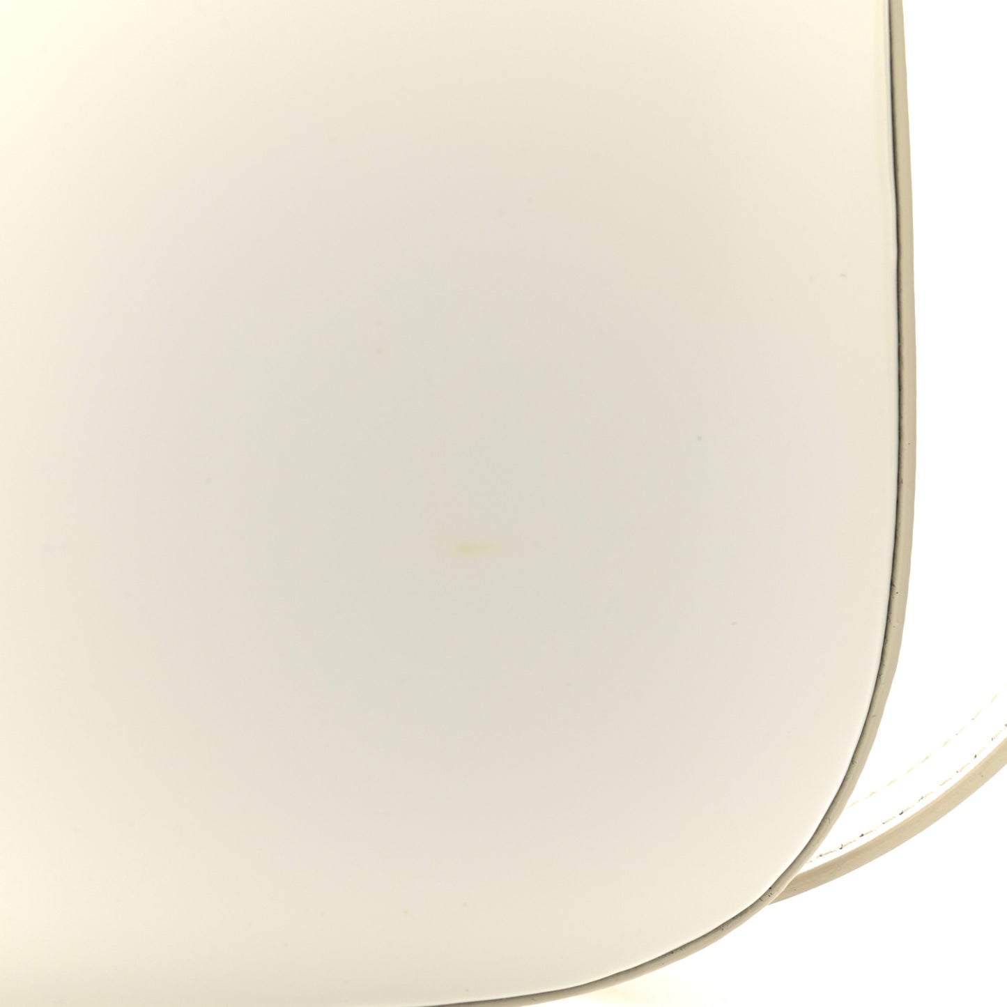 Spazzolato Cleo Flap Shoulder Bag White