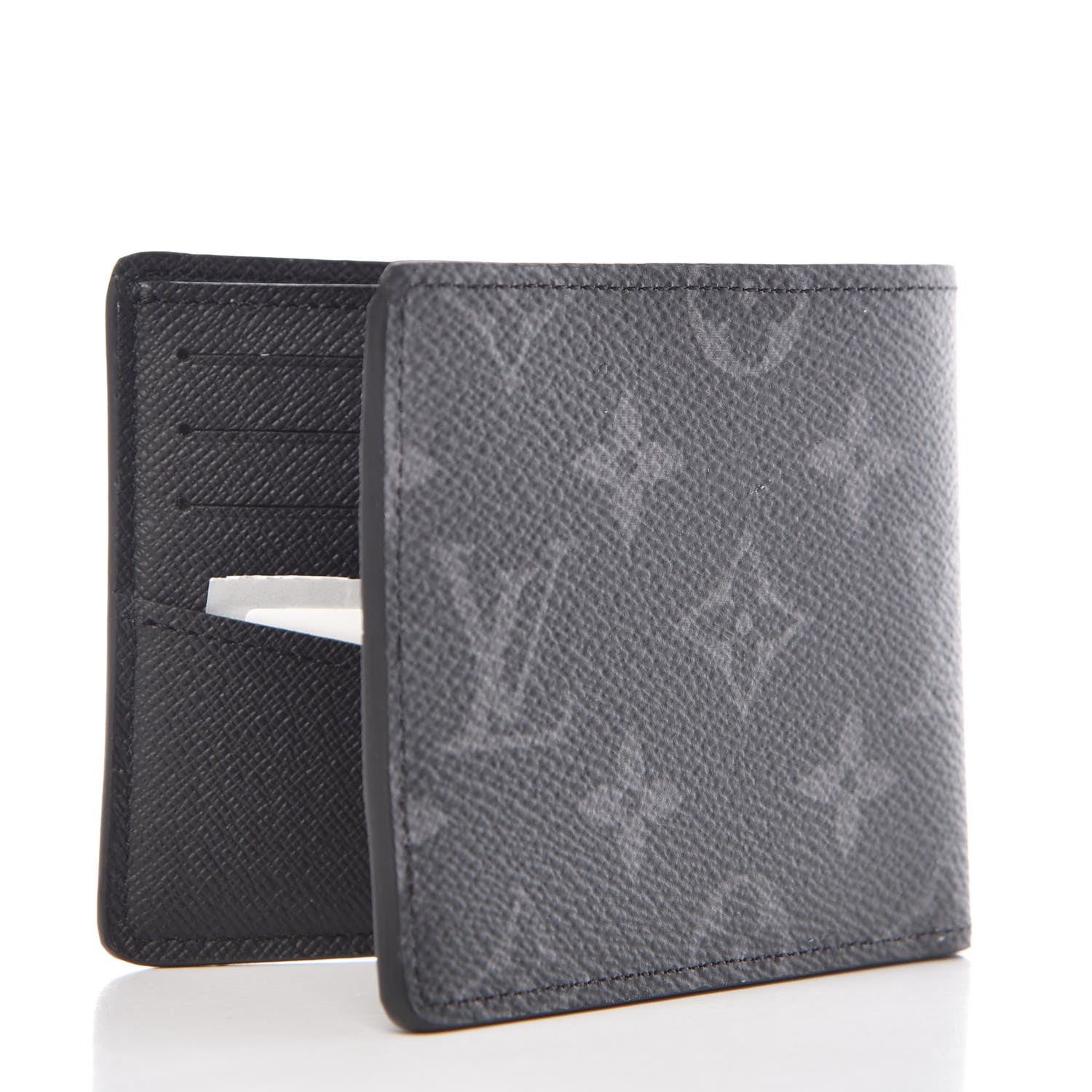 Louis Vuitton Monogram Eclipse Slender Wallet 3 of 8