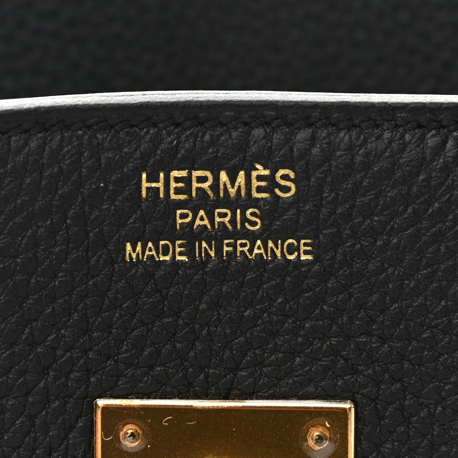 Hermes Togo Birkin 35 Black 6 of 11