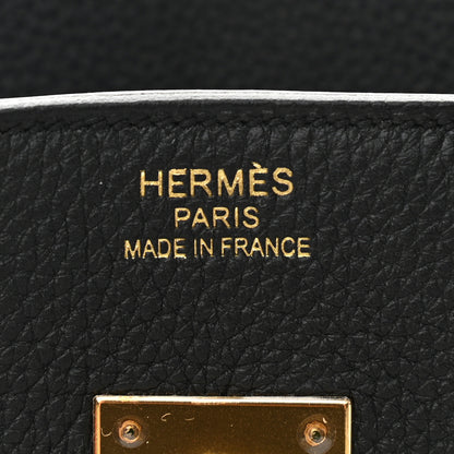 Hermes Togo Birkin 35 Black 6 of 11