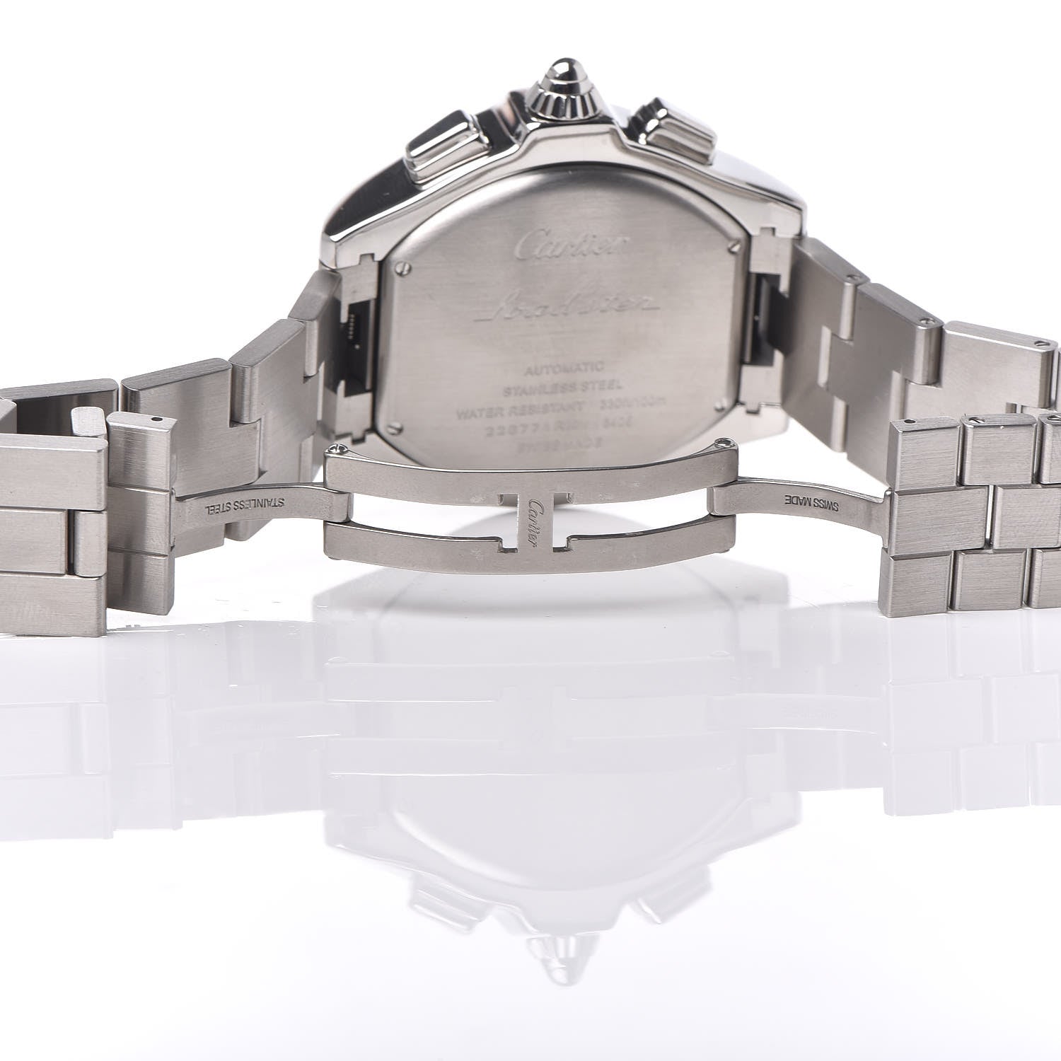 Cartier Stainless Steel 44mm Roadster Chronograph Automatic Watch 7 of 9