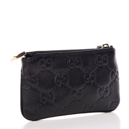 Gucci Guccissima Key Case Black 3 of 7