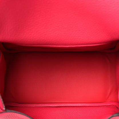 Hermes Taurillon Clemence Lindy 26 Rose Extreme 5 of 10