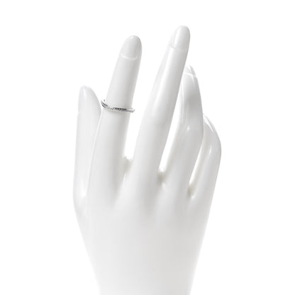 Cartier Platinum Diamond Ballerine Wedding Band Ring 49 4.75 2 of 6