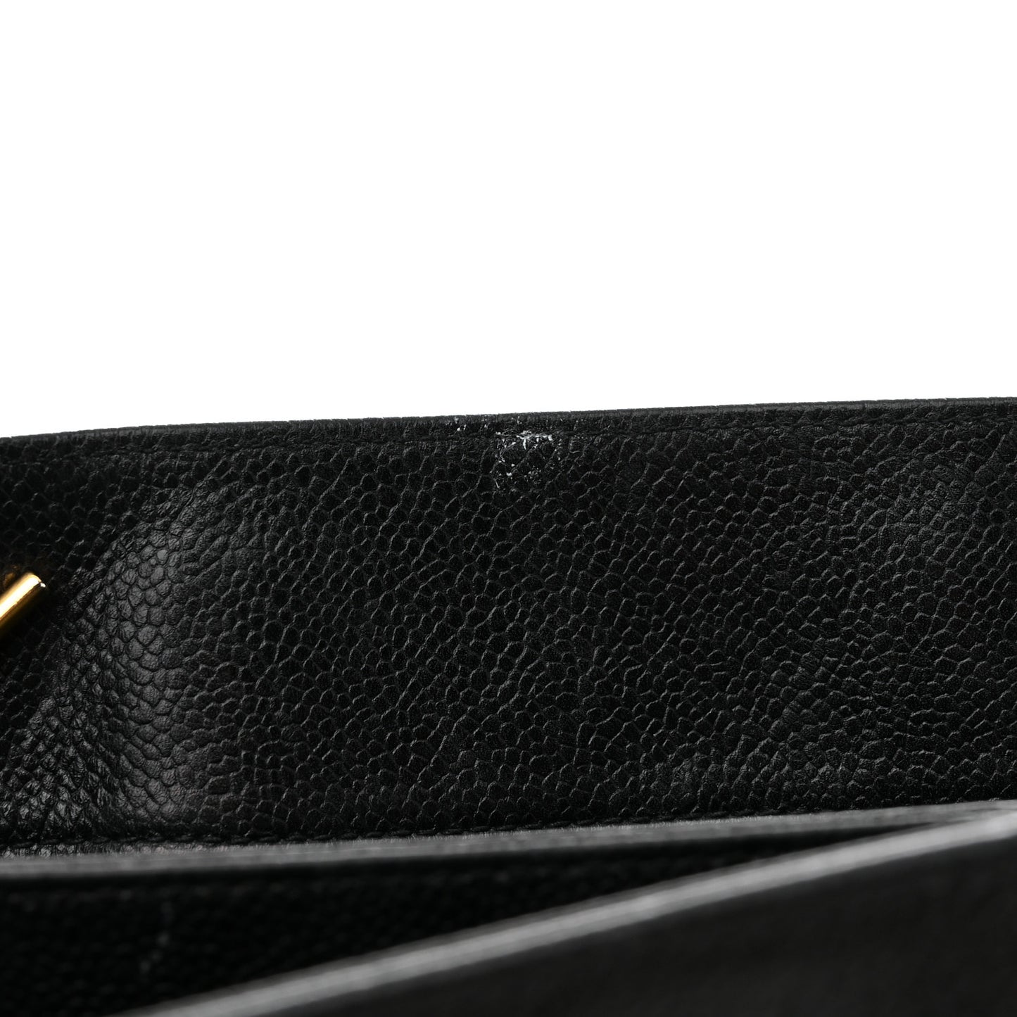 Caviar Shoulder Bag Black