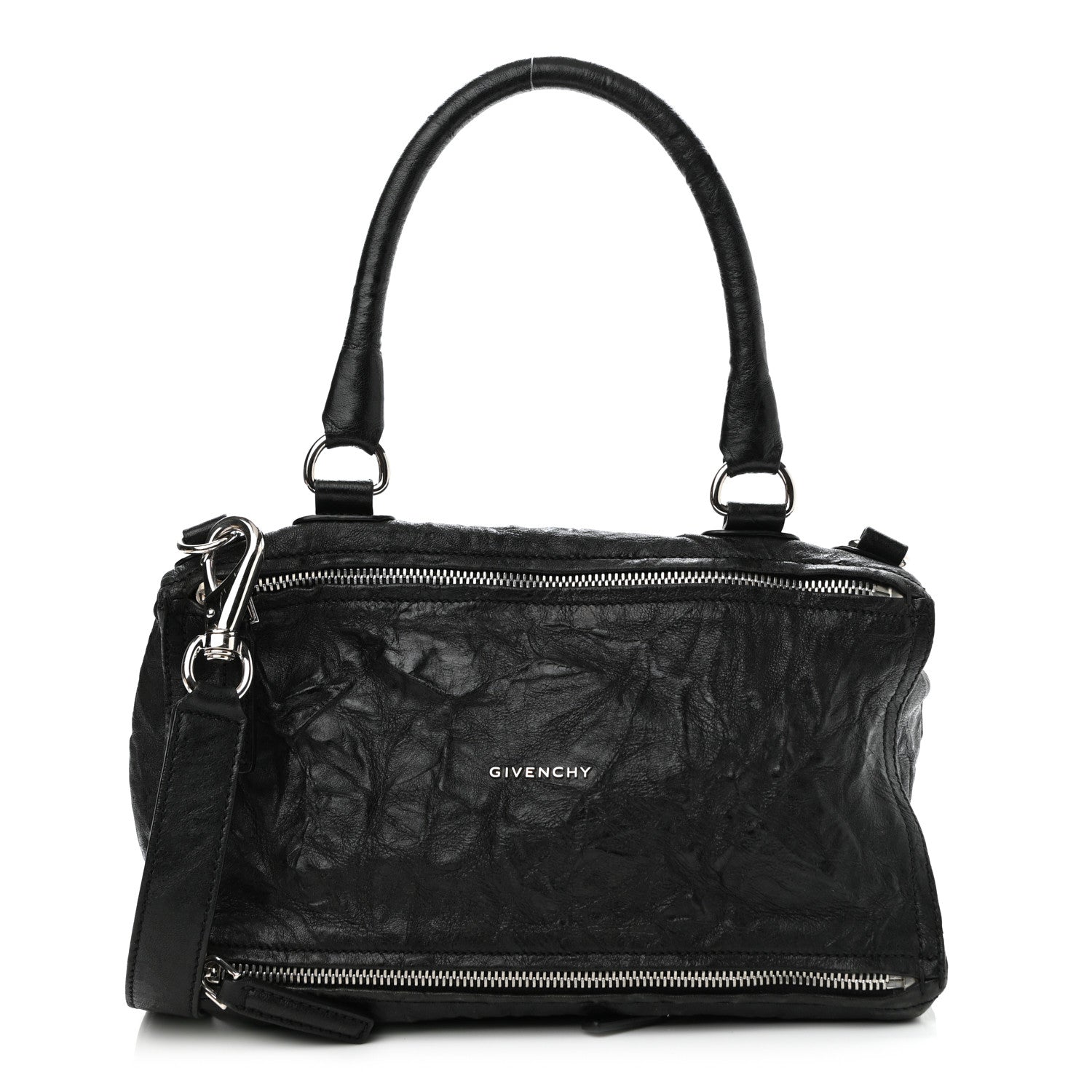 Givenchy Tumbled Sheepskin Medium Pandora Black 1 of 11