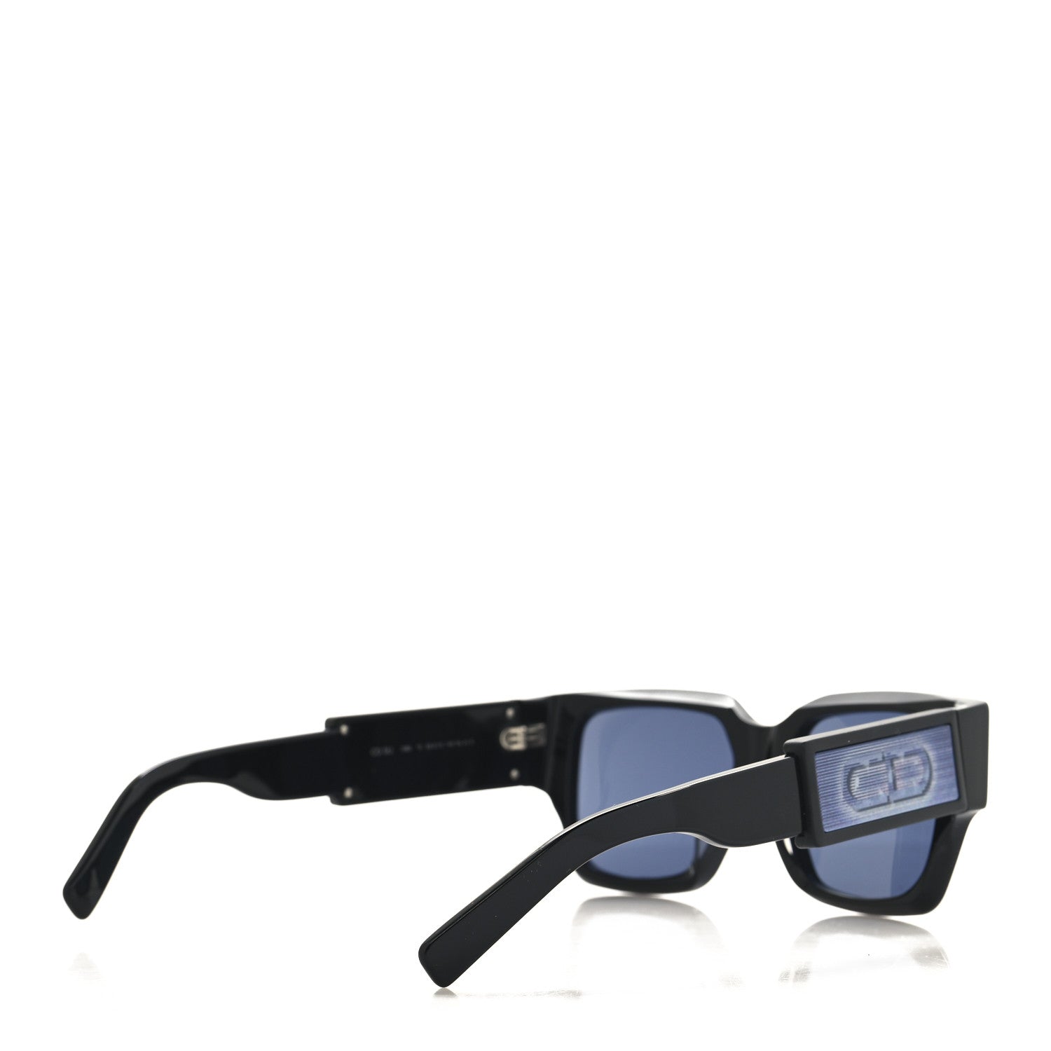 Christian Dior Acetate CD SU Holographic Sunglasses Black 4 of 8