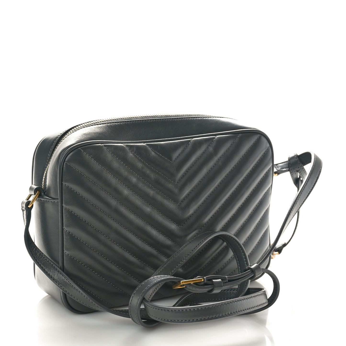 Calfskin Matelasse Monogram Lou Camera Bag Storm
