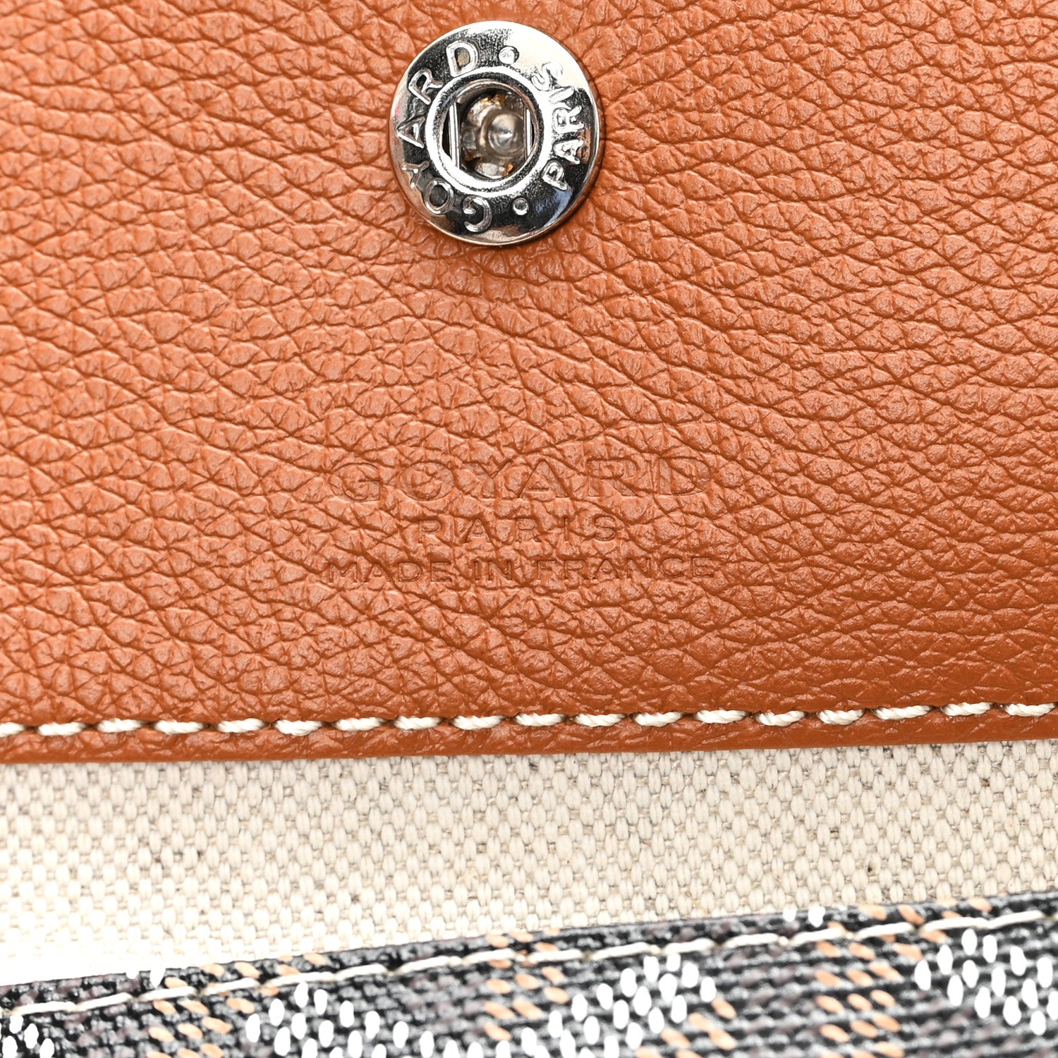 Goyard Goyardine Boheme Hobo Black Gold 7 of 12